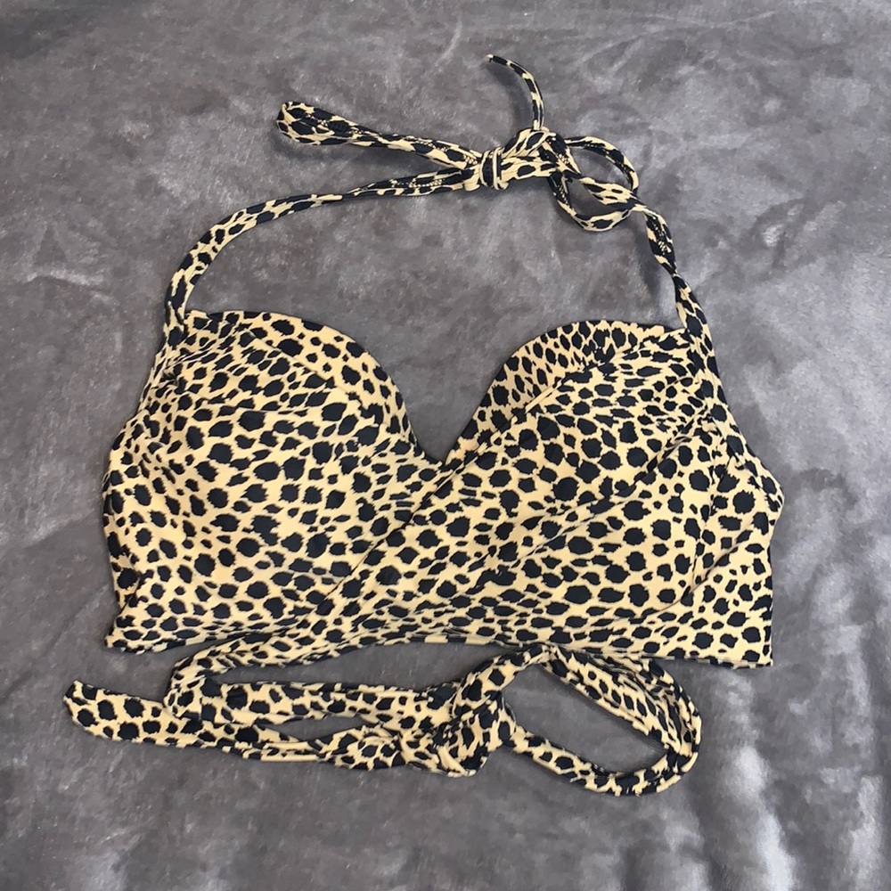 Victoria’s Secret The Wrap Halter Swim Top